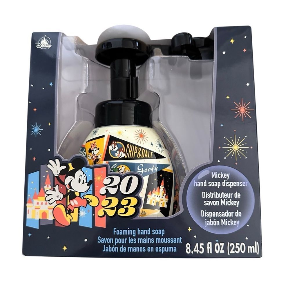 Disney ~ 2023 Mickey foaming Hand soap dispenser ~ NIB